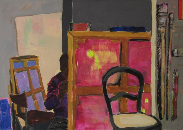 Atelier II - 50x70 - huile sur toile