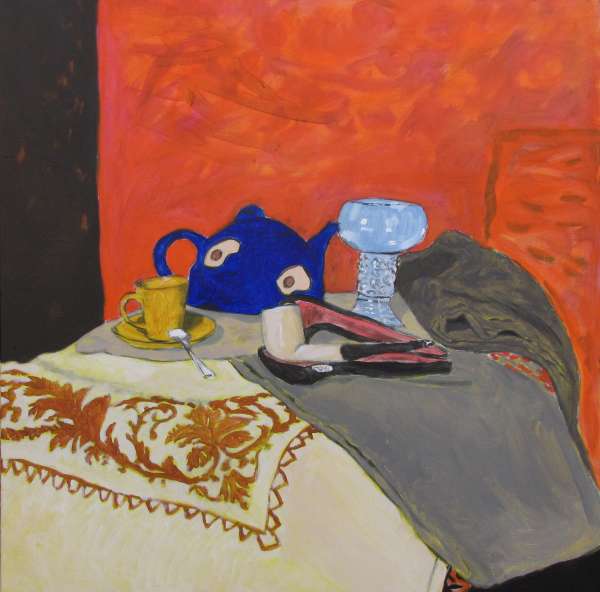 Vie intérieure des choses XI- 80x80 - huile sur toile