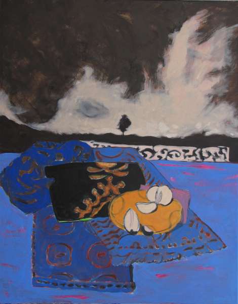 Vie intérieure des choses I - 30F(92x73) - huile sur toile