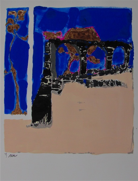 Tipasa III - 30x40 - gouache sur papier