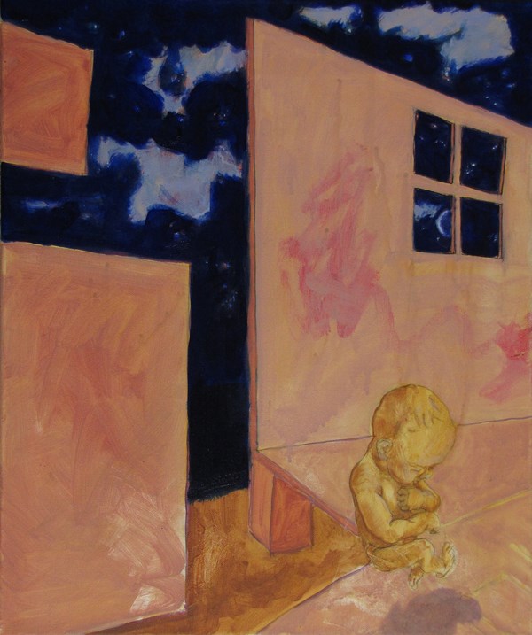 Nuit - 10Figure(55x46) - huile sur toile