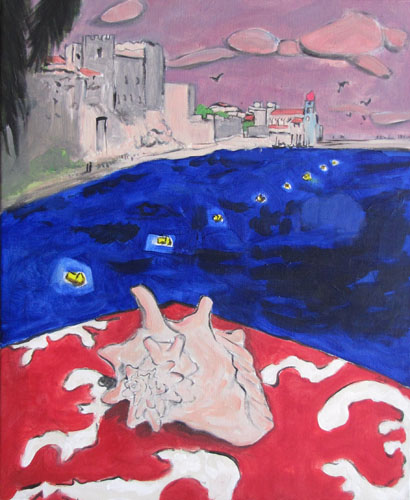 Collioure - 12F (61 x 50) - huile sur toile