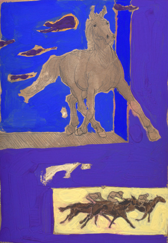 Course - tempera - 21x30