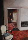 Voir Intérieur IV - 50x70 - huile sur toile