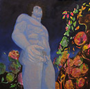 Voir Obéron - 80x80 - huile sur toile