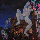 Voir Sommeil d'Obéron- 80x80 - huile sur toile