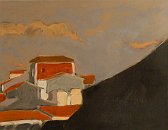 Voir derrière le mur - 5F - huile sur toile